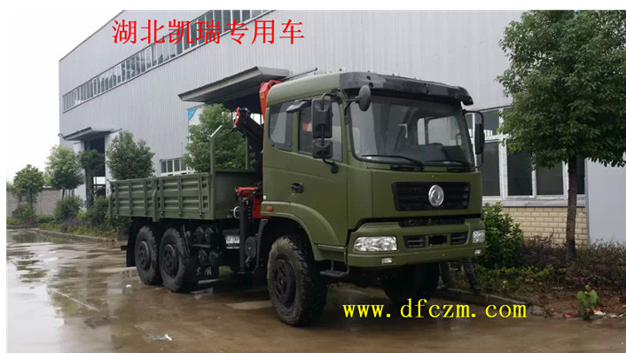 東風(fēng)沙漠車六驅(qū)搶險車-六驅(qū)越野隨車吊  ?