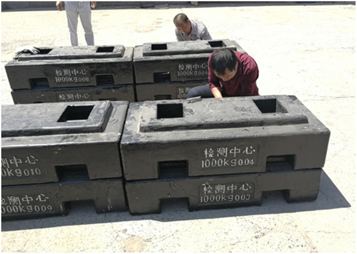 M1等級(jí)1000kg鑄鐵砝碼